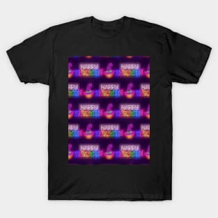 Neon Halloween design T-Shirt